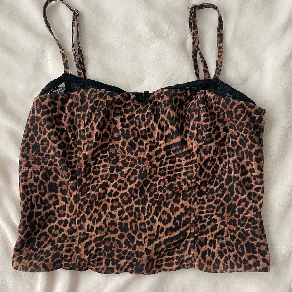Edikted Animal Print Cami Top